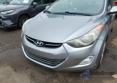 2013 Hyundai Elantra Limited из США, поврежденный, VIN KMHDH4AE8DU564484